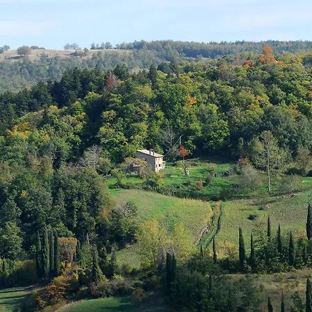 Agriturismo La Piaggia Appartamenti A Vivo dʼOrcia Exterior foto